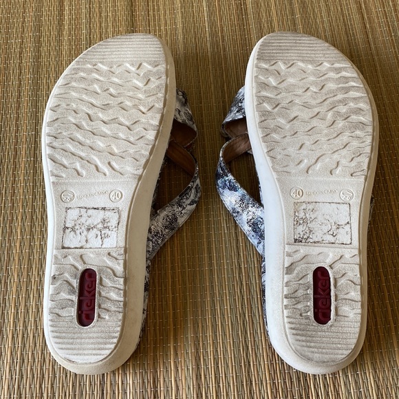Rieker sandals floral bling summer - Picture 6 of 8